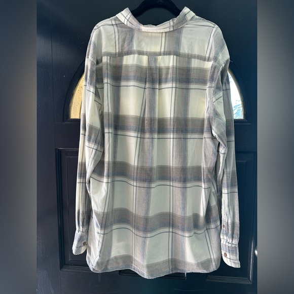 Men's ROWM Plaid Shirt NWT - Picture 3 of 4